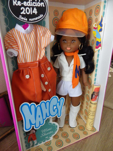 Poupee nancy noire famosa - nancy,